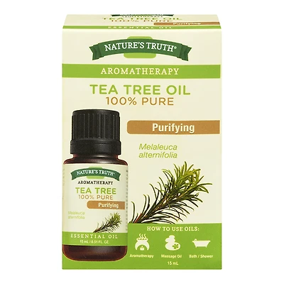 Nature's Truth Aromatherapy 100% Pure Essential Oil - Tea Tree - 15ml