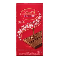 LINDOR Milk Chocolate Bar - 100g