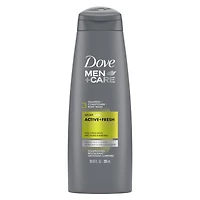 Dove Men+Care 3 Shampoo Conditioner Deodorizer - Active +Fresh - 355ml