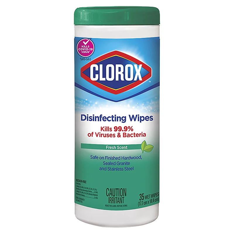 Clorox Disinfecting & Cleaning Wipes - Fresh Scent - 35's