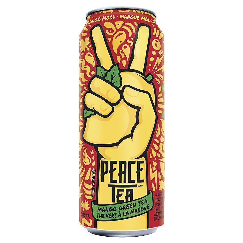 Peace Tea Iced Tea - Mango Green Tea - 695Ml