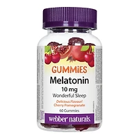 Webber Naturals Melatonin Gummies - 10mg - 60's