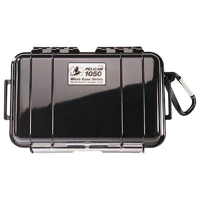 Pelican 1050 Micro Case - Solid Black - 1050-025-110