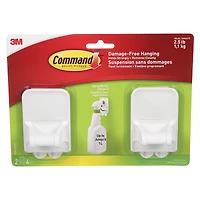 3M Command Spray Bottle Hanger - White - 2 pack