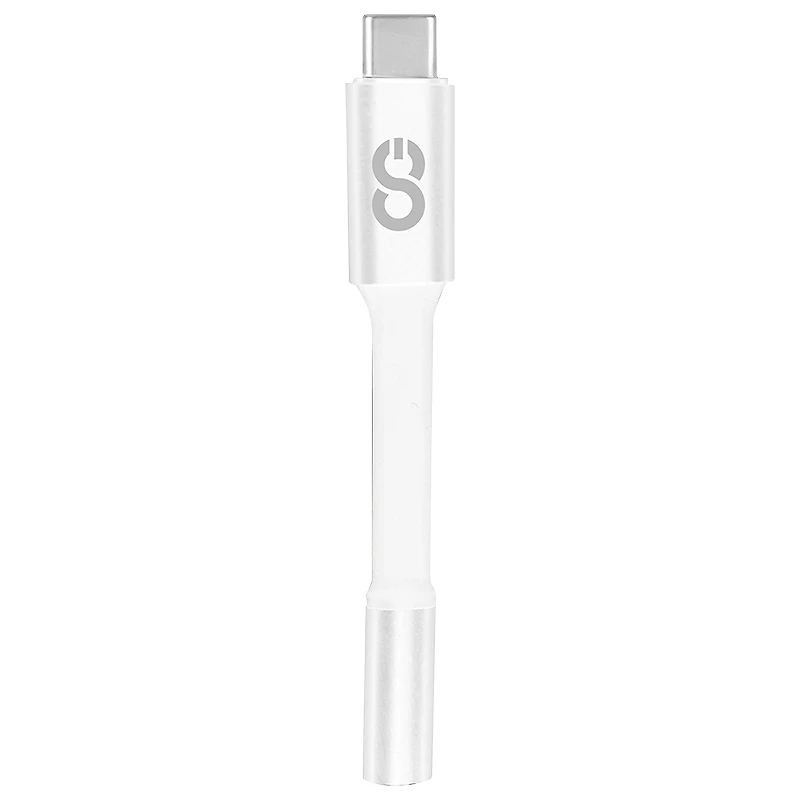 Logiix Auxiliary Adapter - USB-C - White - LGX12852