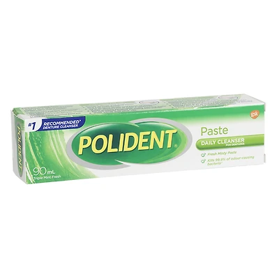 Polident Denture Cleanser Paste - Mint Fresh - 90ml