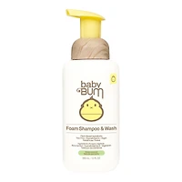 Baby Bum Foam Shampoo and Wash - Green Coconut - 355ml