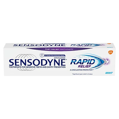 Sensodyne Rapid Relief Toothpaste - Mint - 75ml