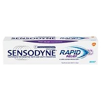 Sensodyne Rapid Relief Toothpaste - Mint - 75ml