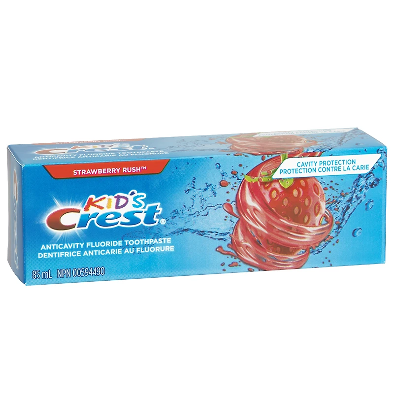 Crest Kid's Anti-Cavity Fluoride Toothpaste - Strawberry Rush - 85ml