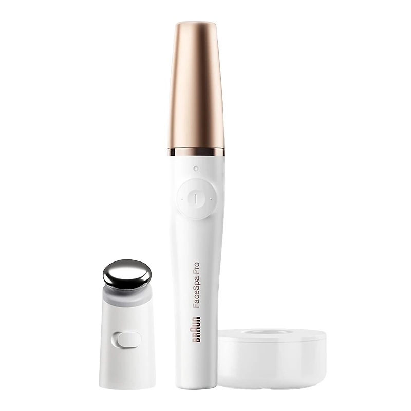 Braun FaceSpa Pro 911 Facial Epilator/Cleanser - White/Bronze - FE911