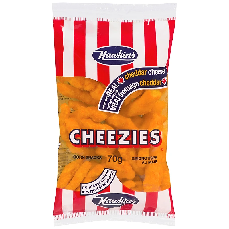 Hawkins Cheezies - 70g