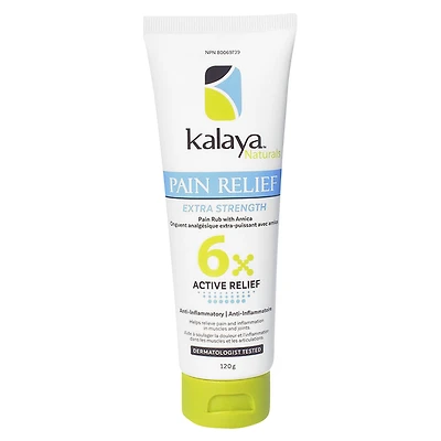 Kalaya Naturals Pain Relief Rub - Extra Strength - 120g