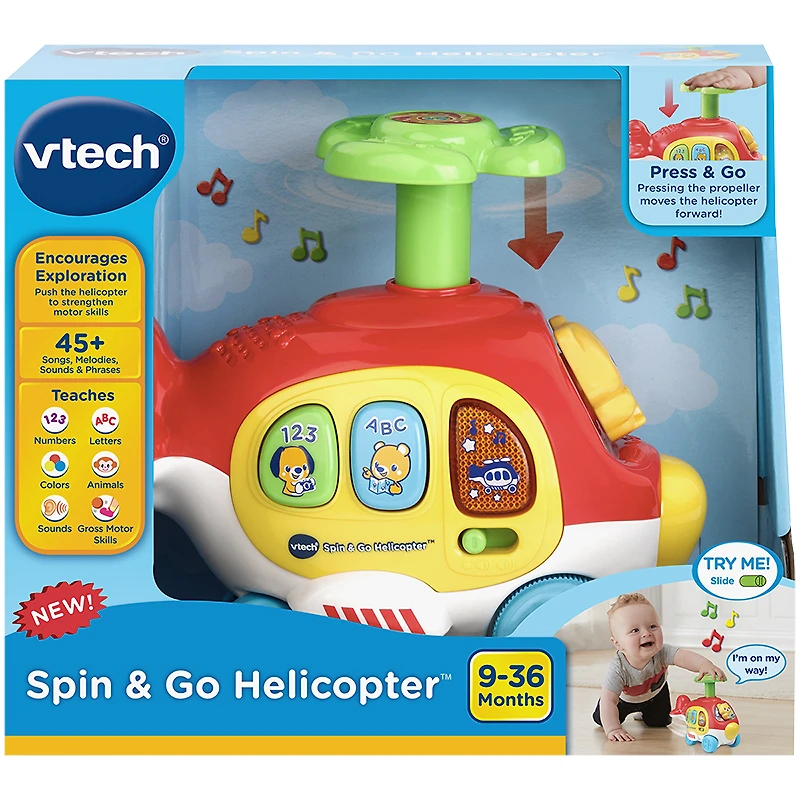 VTech Spin and Go Helicopter