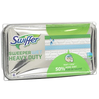 Swiffer Sweeper Heavy Duty Wet Sweeping Cloths - 20's