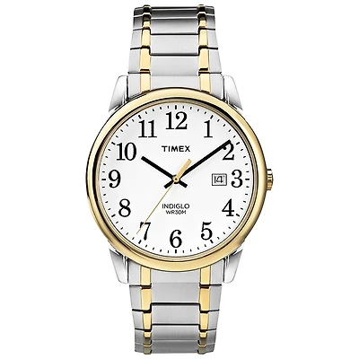 Timex Men's Full Easy Reader Watch - Gold/Silver - TW2P81400GP