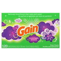 Gain Dryer Sheets - Moonlight Breeze - 120s