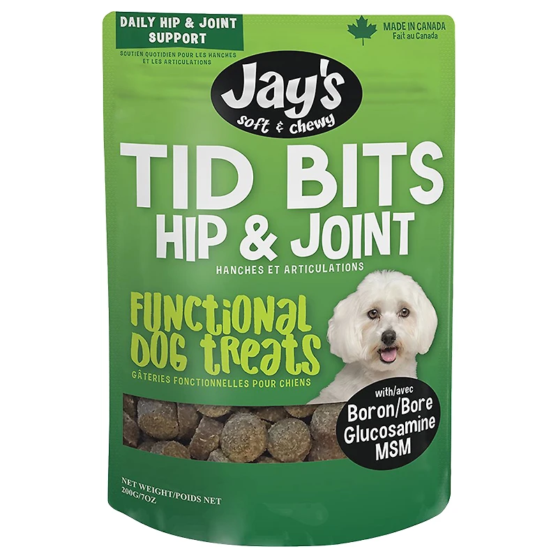 Jay's Tid Bits Treats for Dogs - Hip & Joint - 200g