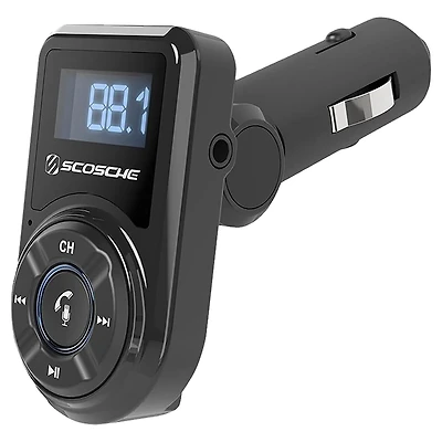 Scosche BTFreq Handsfree Car Kit with FM Transmitter - Black - SCBTFM3