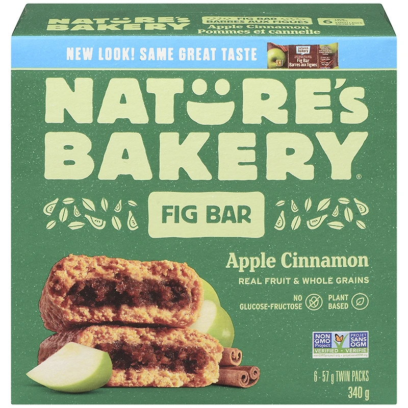 Nature's Bakery Fig Bar - Apple Cinnamon - 342g