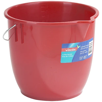 Vileda Universal Round Bucket - 12L