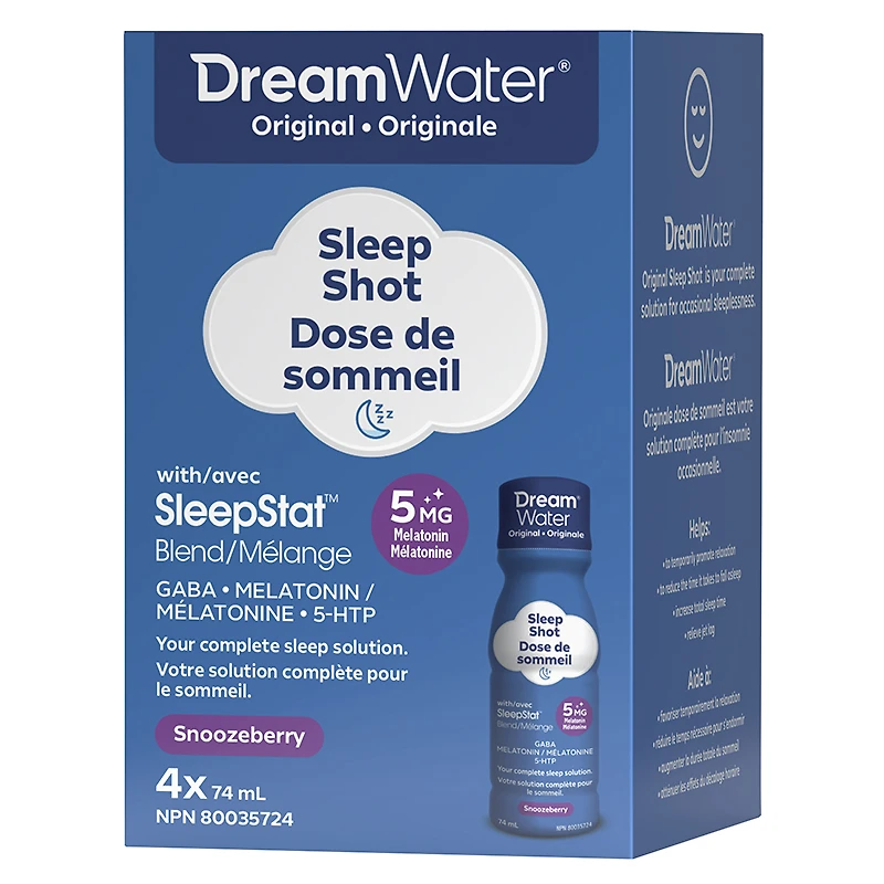 Dream Water Sleep Naturally - Snoozeberry - 4 pack