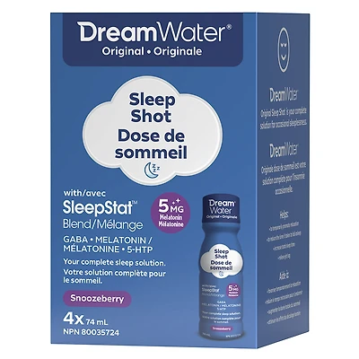 Dream Water Sleep Naturally - Snoozeberry - 4 pack