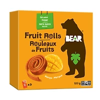 Bear Real Fruit Rolls - Mango - 100g/5x2rolls