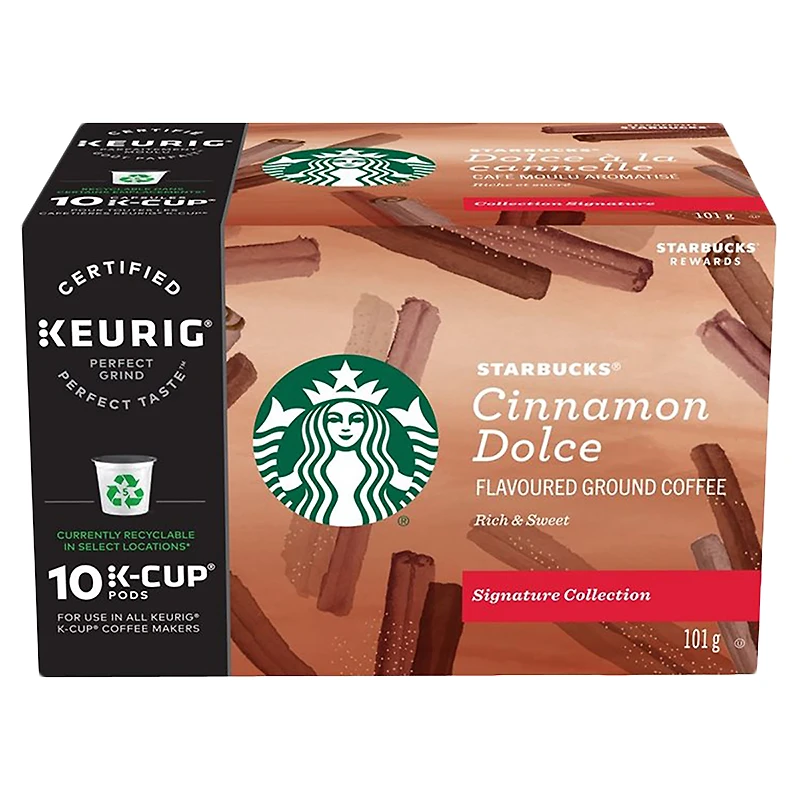 Starbucks K-Cup Signature Collection - Cinnamon Dolce - 10s
