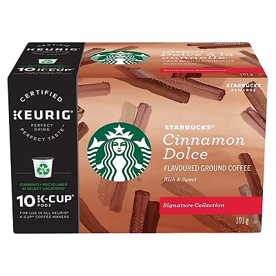 Starbucks K-Cup Signature Collection - Cinnamon Dolce - 10s