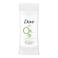 Dove 0% Aluminum Deodorant - Cucumber & Green Tea - 70g