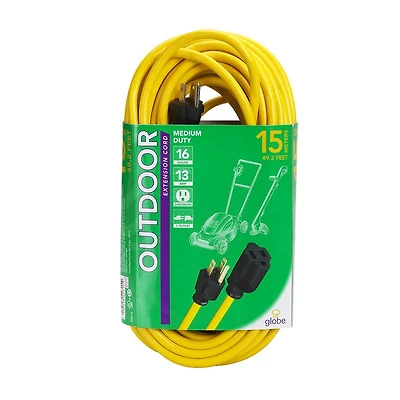 Globe 1 Outlet Garden Cord