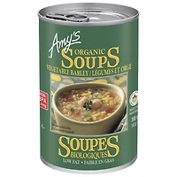 Amy's Organic Soup - Vegetable Barley - 398ml