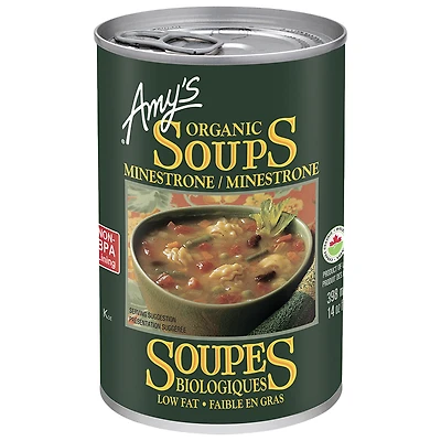 Amy's Organic Soup - Minestrone - 398ml
