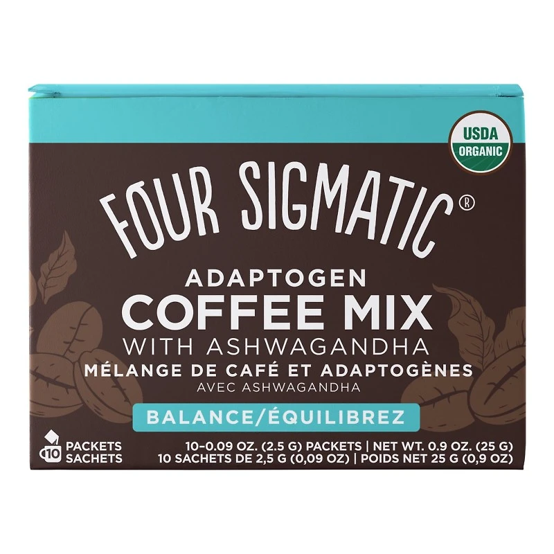 Four Sigmatic Adaptogen Coffee Mix with Ashwagandha - 10s