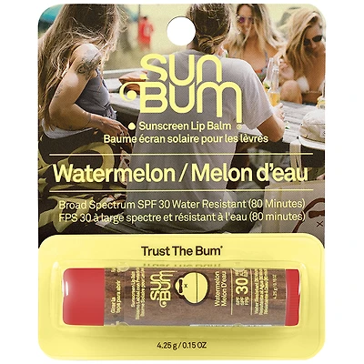 Sun Bum Sunscreen Lip Balm SPF 30 - Watermelon - 4.25g
