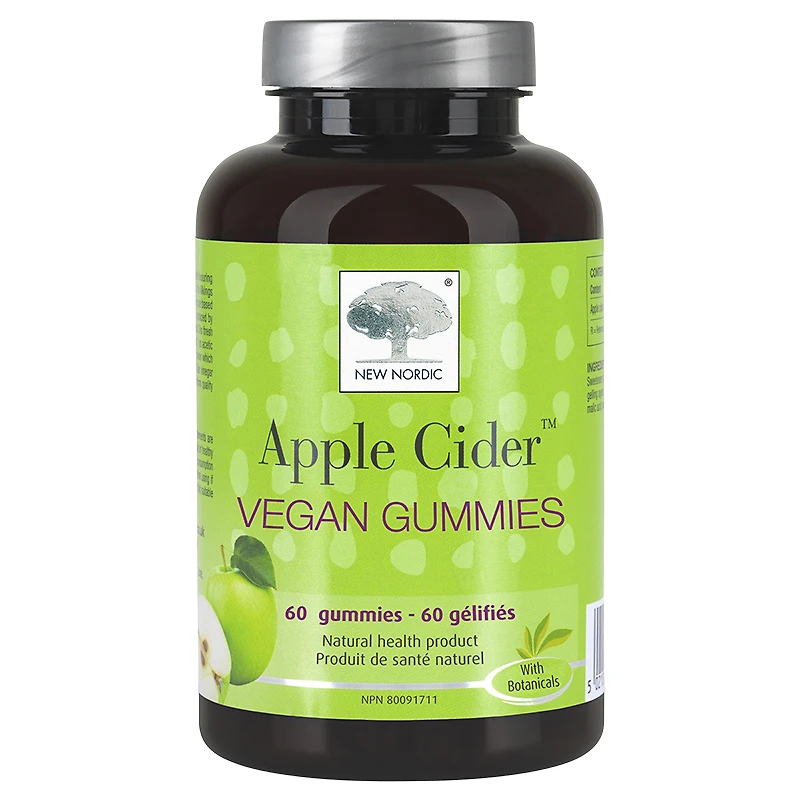 New Nordic Apple Cider Vegan Gummies - 60s