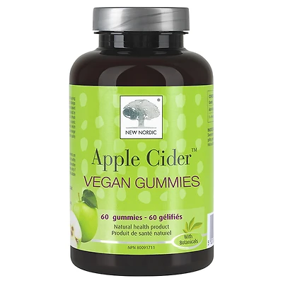 New Nordic Apple Cider Vegan Gummies - 60s