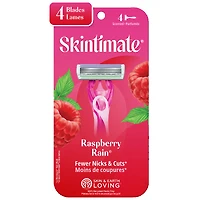 Skintimate Disposable Razors - Raspberry Rain - 4's