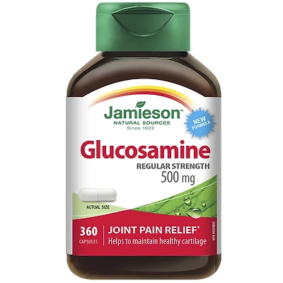 Jamieson Glucosamine Regular Strength 500mg - 360's