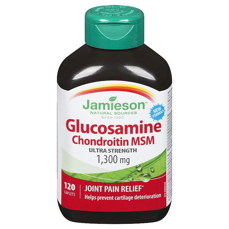 Jamieson Glucosamine Chondroitin MSM 1,300 mg - 120's