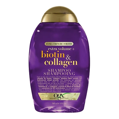 OGX Extra Volume + Biotin & Collagen Shampoo - 385ml