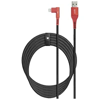 Logiix Piston Connect XL Play Lightning Cable - Black/Red - 3m - LGX-13073