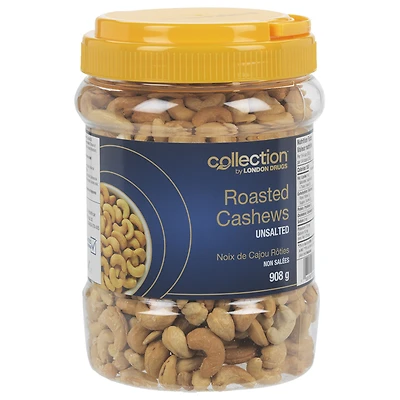 Collection by London Drugs Roasted Cashews - Unsalted - 908g