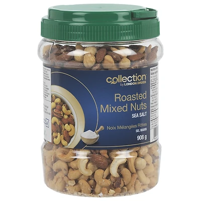 Collection by London Drugs Roasted Mixed Nuts - Sea Salt - 908g