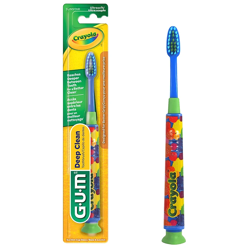 G.U.M Crayola Deep Clean Toothbrush - Ultra Soft