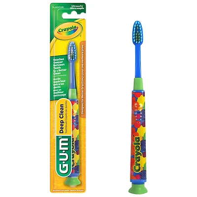 G.U.M Crayola Deep Clean Toothbrush - Ultra Soft