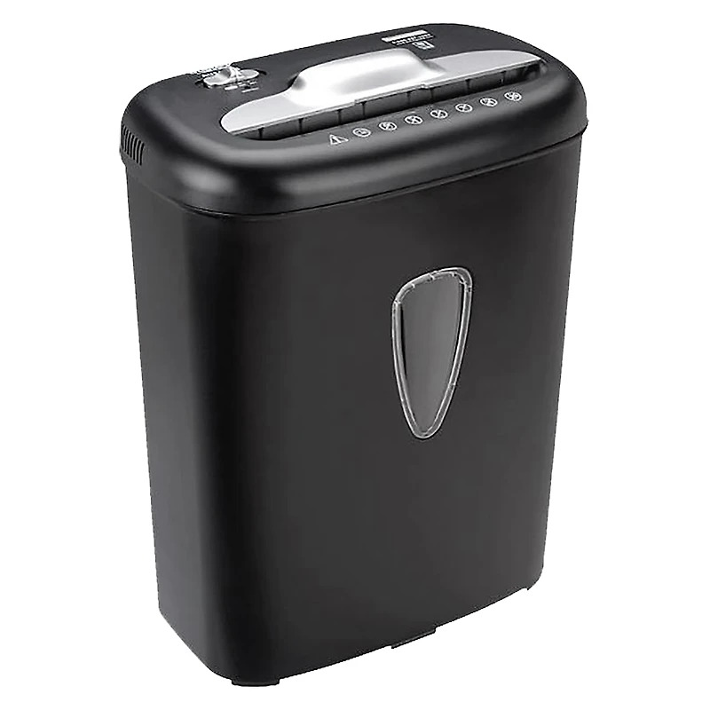 Trusted by London Drugs 8 Sheet Cross-Cut Paper Shredder - Black - AU860XB