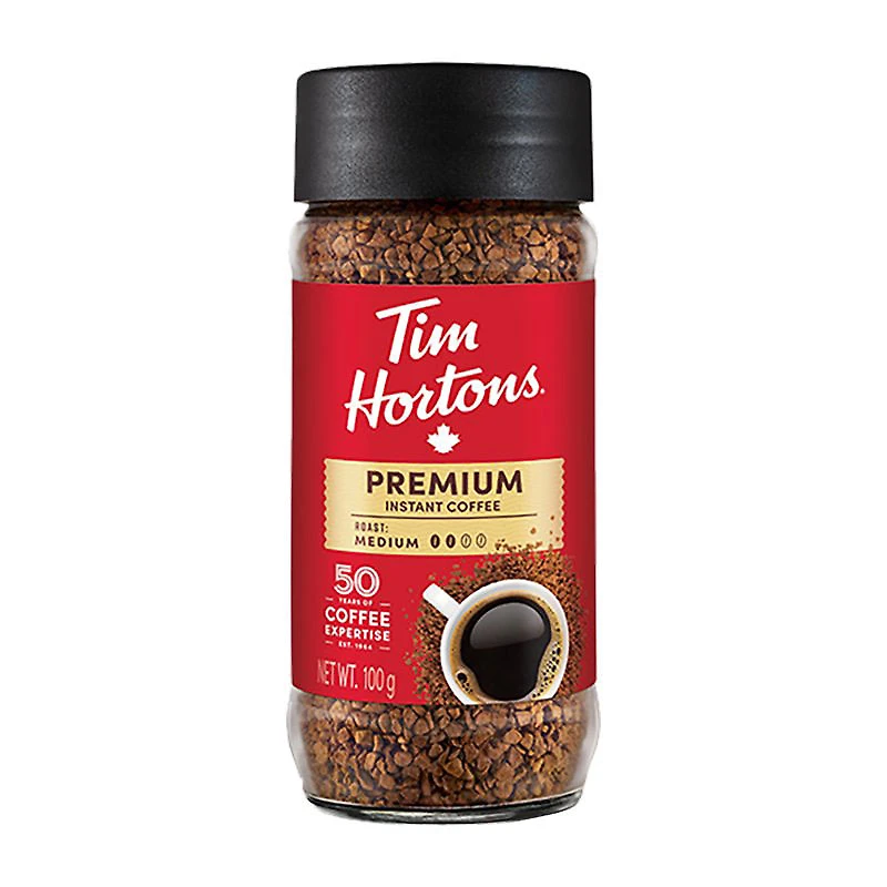 Tim Hortons Premium Instant Coffee - Medium Roast - 100 g