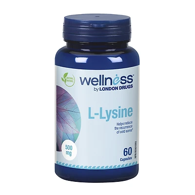 Wellness by London Drugs L-Lysine - 500mg - 60s